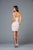 Scala - 48953 Bedazzled Sweetheart Sheath Cocktail Dress In Pink