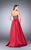GiGi - Beautiful Strapless Sweetheart Mikado Mermaid Dress 24146 in Red