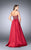 GiGi - Beautiful Strapless Sweetheart Mikado Mermaid Dress 24146 in Red