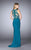 Impeccable Embellished Lace Long Evening Gown 24202