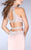 La Femme Gigi - 24554 Halter Style Beaded Strappy Cutout Prom Dress