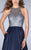 Graceful Sparkling Jewel Neck Mikado Ball Gown 24789