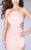La Femme - Halter Cutout Detail Long Jersey Prom Dress 24009 in Pink