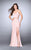 Two-Piece Strappy Croptop Prom Dress 24030 In Pink