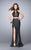 Striking High Neck Two-Piece Leather Dress 24075