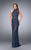 Brilliant High Neck Long Gown 24258
