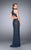 Brilliant High Neck Long Gown 24258