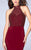 La Femme - 24266 Sheer Beaded Halter Top Mermaid Prom Dress In White