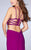 Sleeveless Strappy Back Halter Prom Dress 24443 In Purple