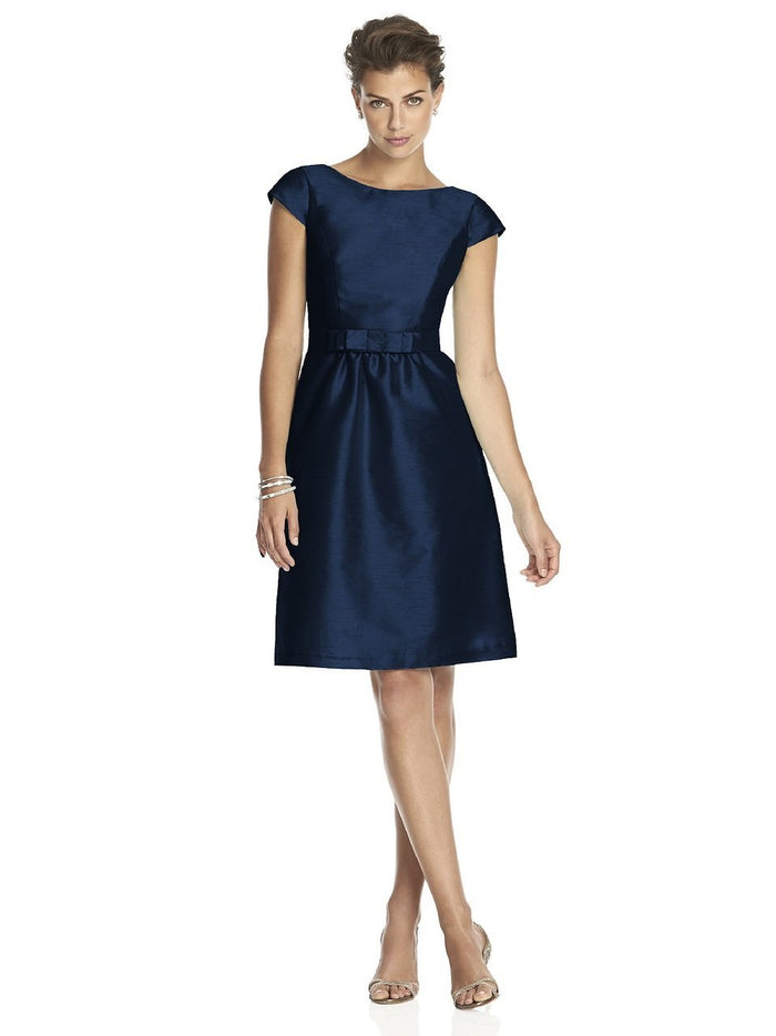 Alfred Sung - D570 Bridesmaid Dress in Midnight