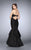 Sexy Strapless Sweetheart Mermaid Prom Dress 24537 In Black