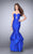 Sexy Strapless Sweetheart Mermaid Prom Dress 24537 In Blue