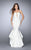 Sexy Strapless Sweetheart Mermaid Prom Dress 24537 In White