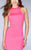 La Femme - Sophisticated Jewel Mermaid Long Evening Gown 24636 in Pink