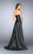 Bold Sweetheart Short Leather Dress With Cape 24729