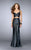Sultry Interweaved Sweetheart Leather Evening Gown 24744