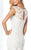 Social Occasions by Mon Cheri - 117826 Fit And Flare Dress in White