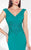 Cameron Blake - 117611 Fit And Flare Gown in Green