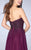 Rhinestone Detail Sweetheart Tulle Prom Dress 23228 In Purple