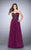 Rhinestone Detail Sweetheart Tulle Prom Dress 23228 In Purple
