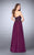 Rhinestone Detail Sweetheart Tulle Prom Dress 23228 In Purple