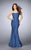 Strapless Sweetheart Floral Lace Mermaid Dress 23410