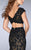 Two Piece Crop Top Mermaid Lace And Tulle Prom Dress 23567 In Black