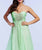 Mac Duggal Couture - 78437M Ornate Strapless Overlay Gown In Green