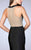 Sleeveless Halter Neck Hour Glass Illusion Jersey Prom Dress 23931 In Black