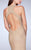 La Femme - Sparkling Crystal Beaded Halter Long Prom Dress 23950 in Neutral