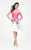 Terani Couture - Strapless Sweetheart Floral Print Cocktail Dress 1711P2118 in Pink and Floral