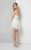 Terani Couture - Charming Embroidered Strapless Sweetheart Short Dress 1711P2126 In White