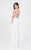 Terani Couture - Two Piece Illusion A-line Prom Dress 1711P2132 in White and Multi-Color