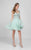 Gorgeous Embellished Queen Anne Neck Short A-line Dress 1711P2230