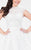 Terani Couture - High Neck Beaded A-line Cocktail Dress 1711P2249 In White