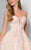 Terani Couture - Crystallized Sweetheart Babydoll Dress 1711P2253 In Pink
