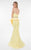 Terani Couture - High-class Sweetheart Mermaid Gown 1711P2372 In Yellow