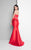 Terani Couture - High-class Sweetheart Mermaid Gown 1711P2372 In Red
