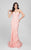Terani Couture - Stunning Embroidery Sweetheart Polyester Full Length Hemline Mermaid Gown 1711P2387 in Pink