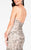 Wonderful Beaded Sweetheart Scalloped Hemline Polyester Mermaid Gown 1711P2394
