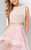 Sequined Two-Piece High-Low Gown 1711P2697