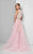 Sequined Two-Piece High-Low Gown 1711P2697