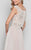 Terani Couture - Two Piece Bateau Neck A-line Prom Dress 1711P2700 In White and Neutral