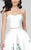 Two-Piece Floral Pleated A-Line Gown 1711P2703