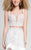 Terani Couture - Two-Piece Embellished Gown with High-Low Skirt  1711P2712 In White and Neutral