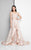 Two-Piece Embellished Gown with High-Low Skirt 1711P2712
