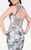 Terani Couture - Two Piece Mermaid Prom Gown 1711P2720 In White and Gray