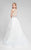 Terani Couture - Glamorous Jewelled Illusion Neck Polyester Ballgown Gown 1711P2828 In White
