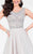 Terani Couture - Embelished Sleeveless with Back Corset Prom Gown 1711P2832 In Gray and Neutral