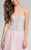 Terani Couture - Stunning Beaded Sweetheart Polyester A-Line Dress 1711P2847 In Pink and Silver